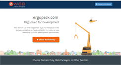 Desktop Screenshot of ergopack.com